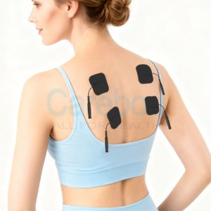 Careboo pad abs (also called six pack pad) is a popular stim pad for abdominal toning. It uses self adhesive electrodes to stick firmly to the abdomen. Turn on the device, and it stimulates core muscles via mild current, enhancing workout results. Use 20 minutes a day, 3 times a week—great for busy people who lack gym time. Note: Combine with a protein-rich diet for better six-pack progress.