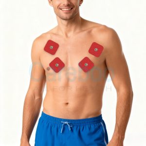 For neck pain relief, master tens neck pain placement first: stick tens pad (preferably self adhesive electrodes) on both sides of the cervical spine—never directly on the spine. Then confirm tens machine placement: set the device on a stable surface to avoid accidental falls. Turn it on, start with low intensity, and adjust until you feel a mild tingling. It’s perfect for office workers with long sitting hours. Note: Remove pads if skin feels irritated.