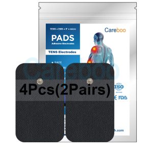 Muscle stimulator pads, as tens machine replacement pads, use ems electrode. Connect via tens machine electrodes. Place on weak muscles—EMS mode builds muscle. They’re easy to apply and suitable for post-injury rehabilitation