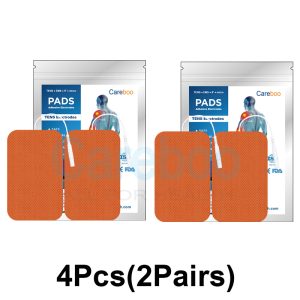 Careboo pad placement requires tens machine pads with carbon rubber electrodes. Place the pads on post-workout thigh muscles. They’re durable via carbon rubber, and when worn, use Replacement Pads. The stable stimulation speeds up muscle recovery