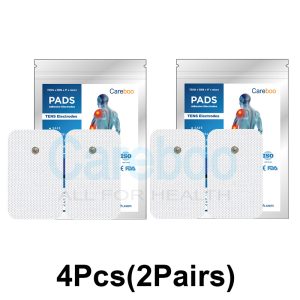 Tens CB8000 pads, with self-adhesive electrodes, work with tens machine electrodes. For ankle pain, place pads on the ankle’s inner/outer side. They’re flexible, moving with the ankle. Replace with Replacement Pads when sticky; they’re affordable