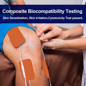 Careboo pads are specialized for improving leg circulation—place them on the calves or thighs. These tens machine pads use gentle electrical pulses to stimulate blood flow, reducing swelling. Ideal for elderly people or those with poor leg circulation. Note: Do not use if you have deep vein thrombosis (DVT).