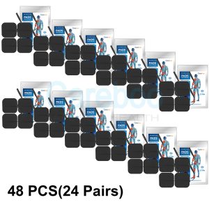 Careboo pads are premium tens machine replacement pads, made of soft material that’s gentle on skin. These tens electrodes have fast conductivity, ensuring quick pain relief. To use: Clean the skin, attach the pads to the painful area (like the lower back), and connect to the TENS machine. Suitable for people with chronic pain (e.g., backaches). Note: Store pads in a cool, dry place to preserve stickiness.