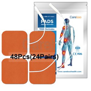 stim pads (small, thin variants) relieve jaw muscle tension—place them on the masseter muscles (near the cheeks). Use self adhesive electrodes to ensure they stay in place while talking. The TENS machine delivers gentle pulses, easing tightness from teeth grinding. Suitable for people with bruxism. Note: Do not eat or drink while using the pads.