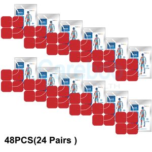 Careboo pads are premium tens machine replacement pads, made of soft material that’s gentle on skin. These tens electrodes have fast conductivity, ensuring quick pain relief. To use: Clean the skin, attach the pads to the painful area (like the lower back), and connect to the TENS machine. Suitable for people with chronic pain (e.g., backaches). Note: Store pads in a cool, dry place to preserve stickiness.
