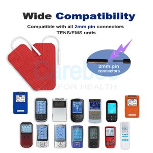 careboo pads are flexible tens machine replacement pads, perfect for shoulder tens unit placement. Attach them to the anterior and posterior shoulder muscles, connect to the PowerDot device, and select "recovery" mode. These tens electrodes promote blood flow, speeding healing from shoulder strains. Suitable for athletes or people with desk jobs. Tip: Replace pads every 2-3 weeks with regular use.