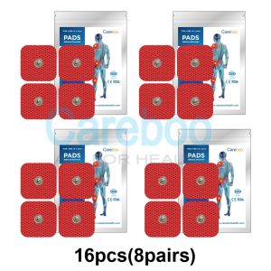 tens cb8000 pads are top-tier tens machine replacement pads, designed to match the TENS 3000 device’s performance. These self adhesive electrodes have strong stickiness, lasting 10-15 uses with proper care. As premium electrotherapy electrodes, they ensure stable current for pain relief. To use: Clean the skin, peel the pad’s backing, and attach to sore areas (e.g., shoulders). Ideal for users with chronic shoulder or back pain. Note: Replace pads once stickiness fades—don’t reuse worn ones.
