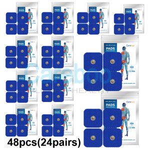 tens cb8000 pads are top-tier tens machine replacement pads, designed to match the TENS 3000 device’s performance. These self adhesive electrodes have strong stickiness, lasting 10-15 uses with proper care. As premium electrotherapy electrodes, they ensure stable current for pain relief. To use: Clean the skin, peel the pad’s backing, and attach to sore areas (e.g., shoulders). Ideal for users with chronic shoulder or back pain. Note: Replace pads once stickiness fades—don’t reuse worn ones.