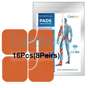 carbon rubber electrodes are durable tens electrodes, made to withstand frequent use. Unlike self adhesive electrodes, they require electrode gel pad to stick—apply a small amount before each use. They work well with cable tens, ensuring consistent current. Suitable for physical therapy clinics or home users with chronic pain. Tip: Clean rubber surfaces with soap and water after use.