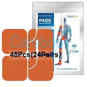 carbon rubber electrodes are durable tens electrodes, made to withstand frequent use. Unlike self adhesive electrodes, they require electrode gel pad to stick—apply a small amount before each use. They work well with cable tens, ensuring consistent current. Suitable for physical therapy clinics or home users with chronic pain. Tip: Clean rubber surfaces with soap and water after use.