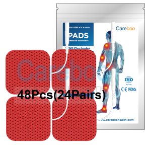 carbon rubber electrodes are durable tens electrodes, made to withstand frequent use. Unlike self adhesive electrodes, they require electrode gel pad to stick—apply a small amount before each use. They work well with cable tens, ensuring consistent current. Suitable for physical therapy clinics or home users with chronic pain. Tip: Clean rubber surfaces with soap and water after use.