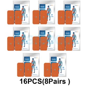 Tens machine electrodes connect tens electrode pads to the device. Carbon rubber electrodes in pads ensure stable current. For hip pain, follow proper tens machine pad placement. Pads are durable; replace with Replacement Pads only when worn.