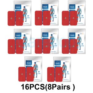 Tens machine electrodes connect tens electrode pads to the device. Carbon rubber electrodes in pads ensure stable current. For hip pain, follow proper tens machine pad placement. Pads are durable; replace with Replacement Pads only when worn.