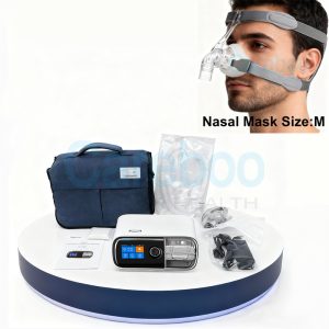 The CPAP nasal mask is a key accessory for CPAP therapy, designed to fit snugly over the nose for leak-free air delivery. Made with soft, hypoallergenic materials, it minimizes skin irritation and ensures all-night comfort. Compatible with most CPAP and Auto CPAP machines, it’s easy to adjust for a personalized fit. The mask’s streamlined design reduces bulk, allowing side sleepers to rest comfortably. It effectively delivers pressurized air to keep airways open, addressing snoring and sleep apnea. Perfect for those who prefer nasal breathing, this mask enhances therapy compliance and overall sleep quality.