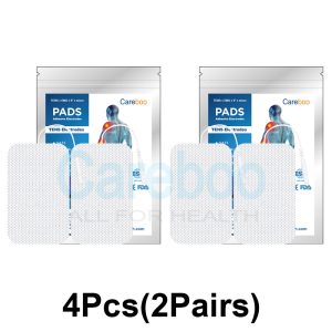 Careboo tens pads support tens machine massage. Follow tens machine pad placement—stick on lower back muscles. Connect to tens machine electrodes; the massage mode relaxes tight back muscles quickly. They’re skin-friendly, suitable for daily use.