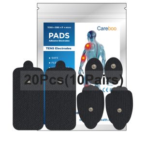 Tens CB8000 pads with snap electrode connect to tens machine easily. For elbow pain, place them on outer elbow (avoiding joints). They’re flexible, moving with elbow movements. When worn, use Replacement Pads to keep pain relief effective.