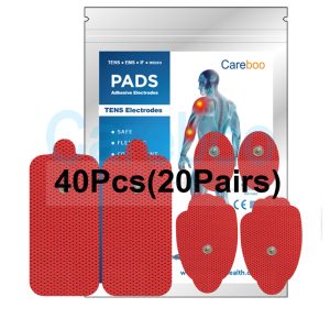 Cables para electrodos tens connect tens pad with snap electrode to tens machine. The long cables let you place pads on upper back easily. Plug cables firmly to avoid current loss. Match with any snap-compatible tens electrode pads